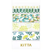 【KING JIM】KITTA隨身攜帶和紙膠帶 花8 (近藤百恵設計款) (KIT069)