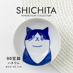 【Minoru陶器】SHICHITA貓咪陶瓷小皿9cm ‧ 賓士貓
