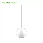 KACO 繽紛棒棒糖大容量桌上型0.5mm中性筆 牛奶白