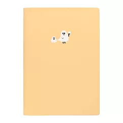 【Mark’s】2024 月記事手帳(附家計簿頁) B6 ‧ 幽靈─橘色