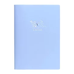 【Mark’s】2024 月記事手帳(附家計簿頁) B6 ‧ 生肖接力─藍色