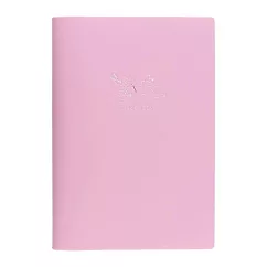 【Mark’s】2024 月記事手帳(附家計簿頁) B6 ‧ 生肖接力─粉紅色