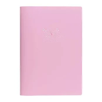 【Mark’s】2024 月記事手帳(附家計簿頁) B6 ‧  生肖接力-粉紅色