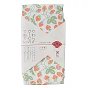 【日纖商工】日本大阪泉州 紗布純綿萬用擦拭巾 ‧ 草莓