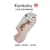 Kankoku韓國   小碎花花邊襪玻璃絲襪   * 粉色