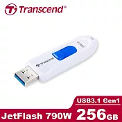 創見 Transcend  JetFlash JF790 256GB USB3.1 隨身碟 白色