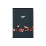 【DELFONICS】2024 方格週記事手帳B6 ‧ 小動物-浣熊