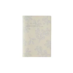 【DELFONICS】2024 月記事手帳 ‧ 植物─奶油色