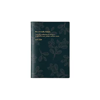 【DELFONICS】2024 月記事手帳 ‧ 植物-深藍色