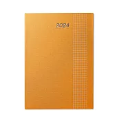 【DATA MATE - 2024日誌】DM-25128 優格系列 25k 精裝本- 橙色