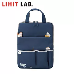 LIHIT LAB.貓貓手提包 靛藍色