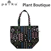 日本知名品牌【Polku】北歐芬蘭森林系列-清新可愛棉質大托特包 Plant Boutique