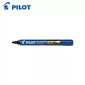 (盒裝12入)PILOT SCA-400-L 400型麥克筆-平頭 藍