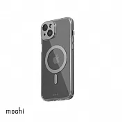 Moshi iPhone 15 Plus iGlaze 透明保護殼 隕石灰