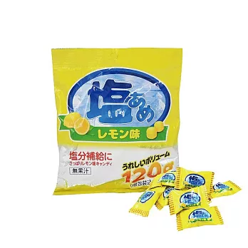 日式檸檬薄荷風味鹽糖(120g)