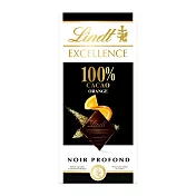 【Lindt 瑞士蓮】極醇系列香橙夾餡100%黑巧克力 50g