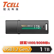 TCELL冠元-USB3.2 Gen2 1TB 4K PRO 鋅合金隨身碟