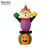 【DECOLE】concombre廣場 萬聖節慶典 站南瓜球小丑貓