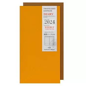 TRC Traveler’s Notebook 2024手帳補充包- 週間直式