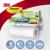 3M 無痕金屬防水收納系列-保鮮膜紙巾架(美國設計款)