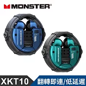 MONSTER 旋轉式鋅合金真無線藍牙耳機(XKT10) 綠色