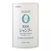 【日本KUMANO熊野油脂】Pharmaact 無添加洗髮乳 補充包 450ml