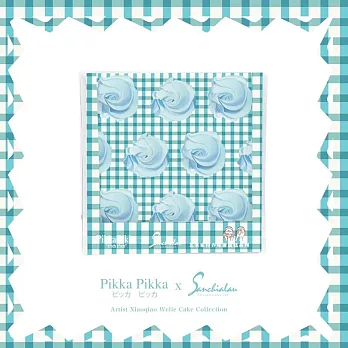 日本Pikka Pikka世界最細纖維毛孔潔淨布 / Sanchia Lau聯名款_寶寶藍玫瑰