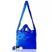 SYZY 原子縮小包 口袋折疊購物袋 迷你購物包 折疊包 藍