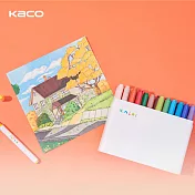 KACO KALOR綺采36色方頭圓頭兩用粗細色彩馬克筆套組-藝術家