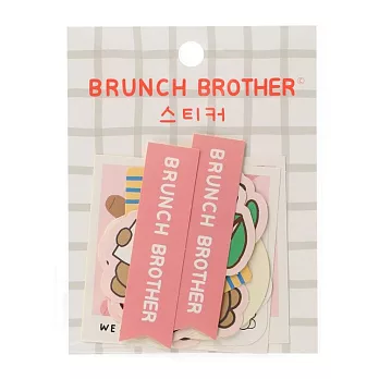 【Mark’s】× Brunch Brother 散裝貼紙包 ‧ 熊熊