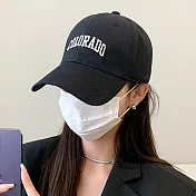 【KISSDIAMOND】韓系INS磨毛老帽棒球帽(時尚/大帽檐/KDH-385)  F 黑色