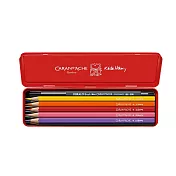 【CDA 瑞士卡達】KEITH HARING 水溶性色鉛筆組(2023聖誕限定版)-11支