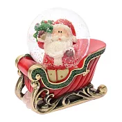【Mark’s】雪橇造型水晶球S ‧ 聖誕老人