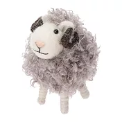 【Mark’s】Mocomoco Animal手工絨毛聖誕擺飾 ‧ 小羊/灰色