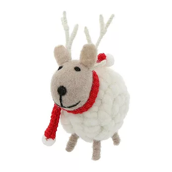【Mark’s】Mocomoco Animal手工羊毛氈聖誕擺飾 ‧ 圍巾馴鹿