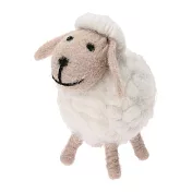 【Mark’s】Mocomoco Animal手工羊毛氈聖誕擺飾 ‧ 白毛小羊
