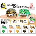 【日本正版授權】全套5款 生物大圖鑑 角蛙與饅頭蛙 扭蛋/轉蛋 青蛙/蟾蜍 022639