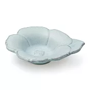 【日本Aito】瀨戶燒|經典花形陶瓷小皿7cm ‧ 珍珠藍