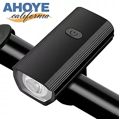 【Ahoye】250流明超亮光防水自行車燈+120分貝喇叭 腳踏車燈