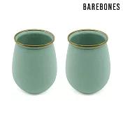 【兩入一組】Barebones CKW-389 琺瑯不倒翁杯組 Enamel Tumbler Set (16oz) / 城市綠洲 (杯子 茶杯 水杯 琺瑯杯) 薄荷綠