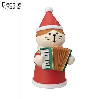 【DECOLE】concombre 菇菇森林的聖誕會  聖誕貓樂團 手風琴