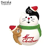 【DECOLE】concombre CHRISMAS 耶誕節 小貓們和雪人