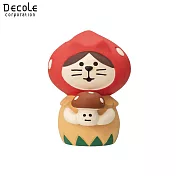 【DECOLE】concombre 菇菇森林 小紅菇貓貓 紅