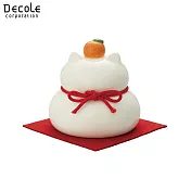 【DECOLE】concombre 2024 生肖龍 ETOeTO 陶器的貓鏡餅 大