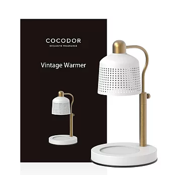 【COCODOR】可調式復古融燭燈- 白色