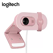 羅技 BRIO 100 網路攝影機 玫瑰粉