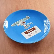 【日本YAMAKA】Snoopy史奴比 陶瓷淺盤14cm ‧ Surfer(藍)