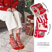 JDS.SOCKS  聖誕佳節可愛造型棉襪  * (四色一組)