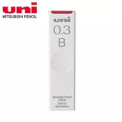 (2入1包)UNI 抗污自動鉛筆芯 0.3  B
