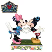 【正版授權】Enesco 米奇和米妮 愛的象徵 塑像 公仔/精品雕塑 迪士尼/Disney